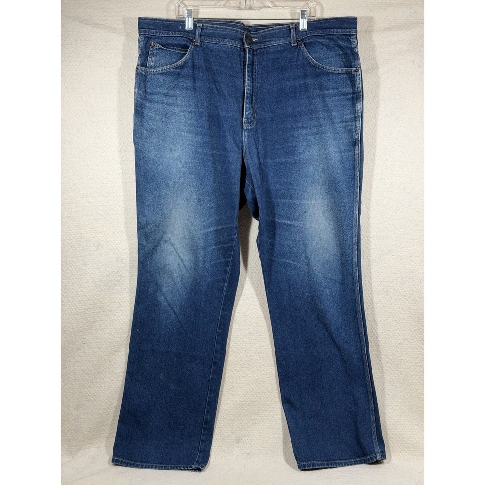 Vintage Le Tigre Jeans‎ Mens 46x34 Blue Denim Straight Leg Classic 90s